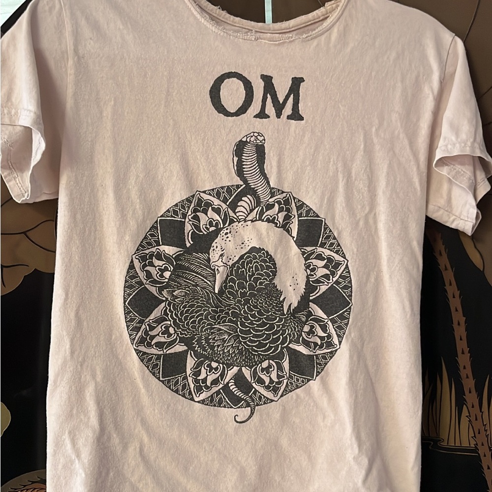 OM Vintage Doom Metal band Tee